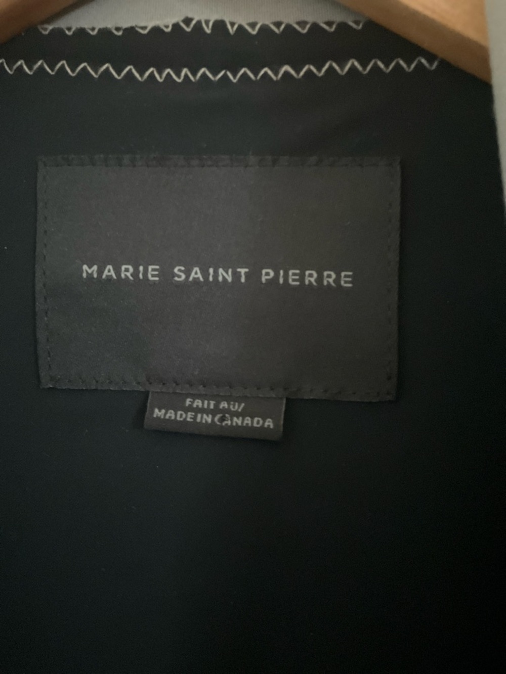 Final Price- No Offers! Marie Saint Pierre Minimalist Grey Women's Blazer Size 1 - Picture 3 of 8